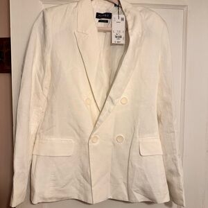 Piombo White Blazer 8 (Zara copycat)
